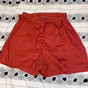 High waist shorts